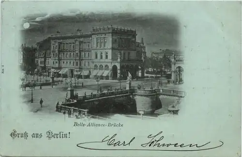 Berlin, Belle-Alliance-Brücke -510278