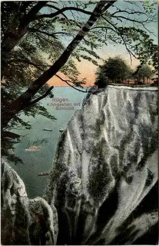 Rügen, Königsstuhl mit Schlucht -510298