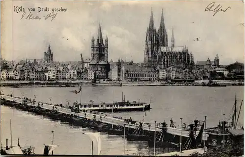 Köln von Deutz gesehen -527416