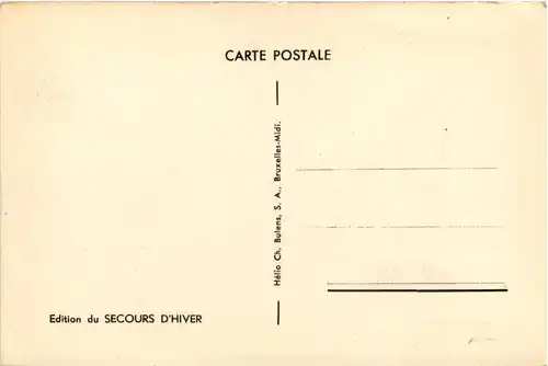 Belgique - Winterhulp -600638