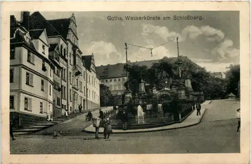 Gotha, Wasserkünste am Schlossberg -526466