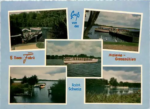Malente-Gremsmühlen, div. Bilder 5 Seen-Fahrt -527704
