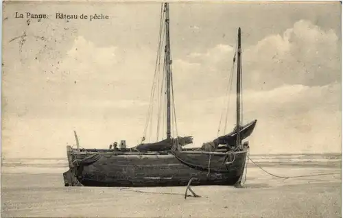 La Panne - Bateau de peche -600798