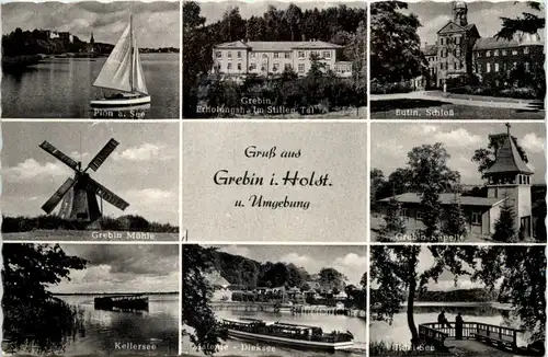 Gruss aus Grebin i. Holst. u. Umgebung, div. Bilder -528434