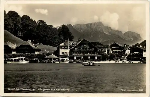 Hotel Schiffmeister am Königsee mit Untersberg -529158