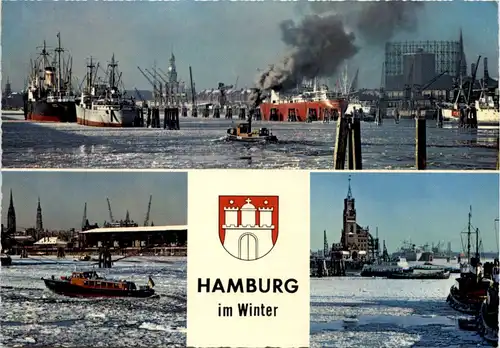 Hamburg, im Winter, div. Bilder -527670