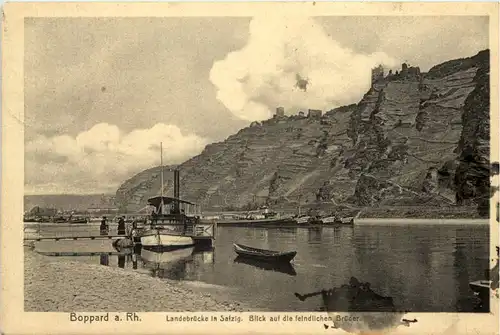 Boppard, Landebrücke in Salzig -529280