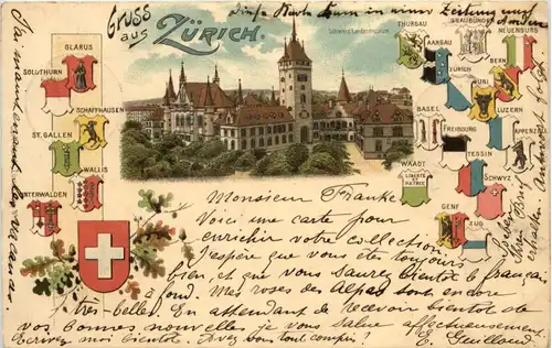 Zürich - Litho -600998