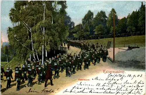 Kaisermanöver - Heerwurm -601058