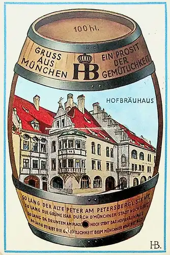 München - Hofbräuhaus - Leporello -638139