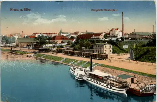 Riesa an der Elbe, Dampfschifflandeplatz -528694