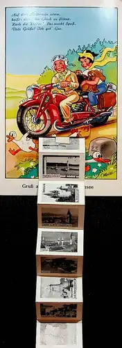 Gruss aus Lindau - Leporello - Motorrad -638154