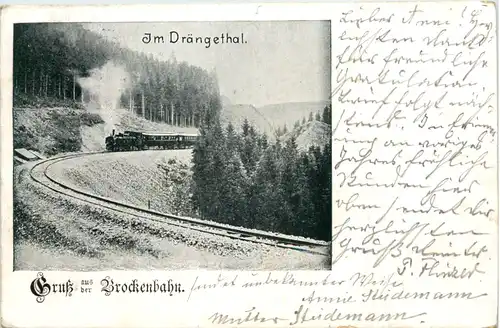Gruss aus der Brockenbahn, Im Drängelthal -529440