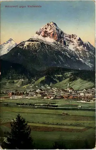 Mittenwald gegen Wetterstein -528164