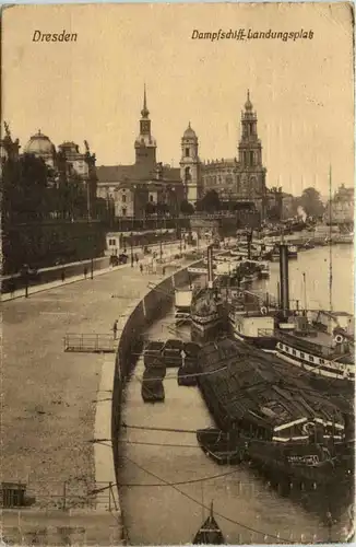 Dresden, Dampfschiff-Landungsplatz -528452