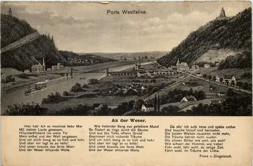 Porta Westfalica, An der Weser -528954