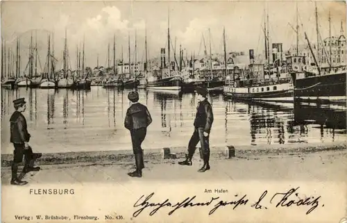 Flensburg, Am Hafen -528572