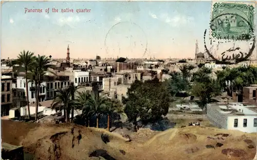 Cairo - Panorama of the native quarter -638410