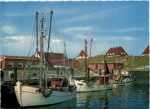 Hornum auf Sylt, Kutter im Hafen -528236