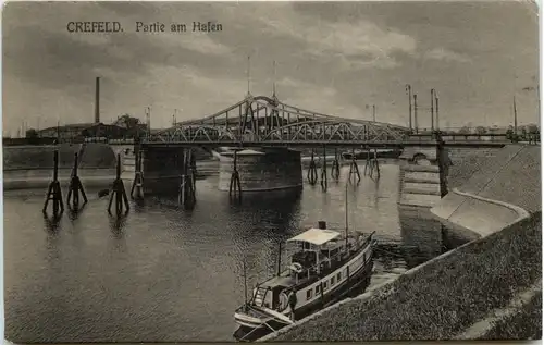 Krefeld, Partie am Hafen -528430