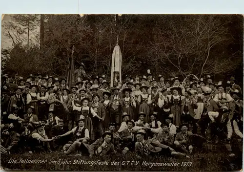 Hergensweiler - 5jährige Stiftungsfest 1913 -612850