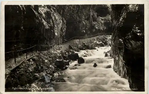 Partnachklamm Ausgang -529596