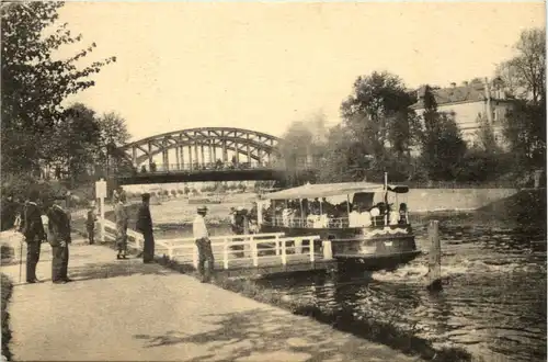 Lübeck, Hüxtertorbrücke -528756