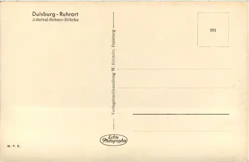 Duisburg-Ruhrort, Admiral Scheer Brücke -528670