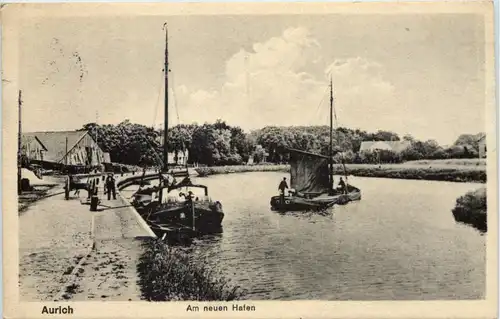 Aurich, Am neuen Hafen -529374