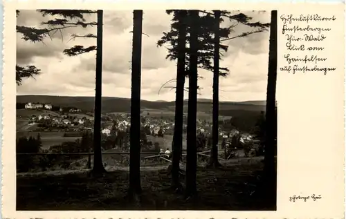 Finsterbergen, Blick vom Hainfelsen auf Finsterbergen -529806