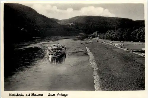 Karlshafen a d Weser - Weser-Anlagen -528996