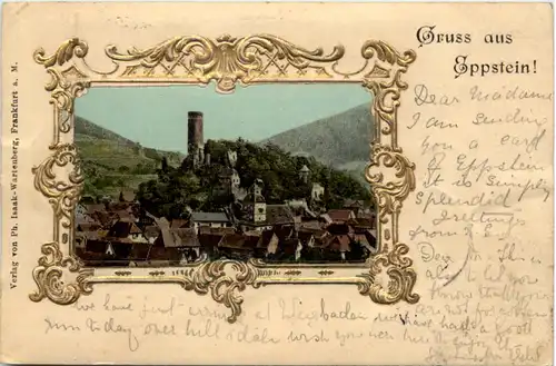 Gruss aus Eppstein - Prägekarte -638786