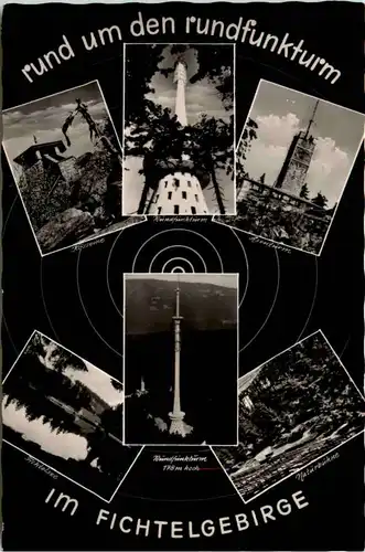 Rundfunkturm auf dem Ochsenkopf - Fichtelgebirge -530166