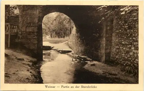 Weimar - Partie an der Sternbrücke -613746