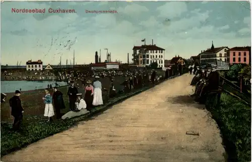 Cuxhaven, Deichpromenade -528466