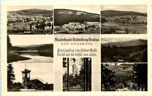 Bischofsgrün, Fichtelberg-Neubau und Umgebung, div. Bilder -529722