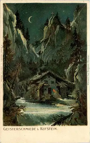 Geisterschmiede bei Kufstein - Litho -638248