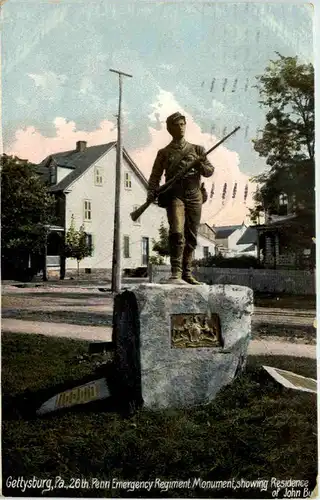 Gettysburg - Regiment Monument -638282