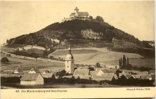 Die Wachsenburg bei Holzhausen -613944