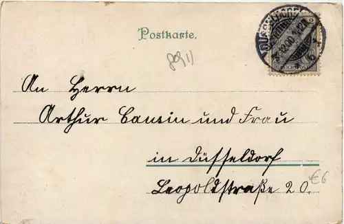 Bad Säckingen - Trompeter von Säckingen - Litho -638636