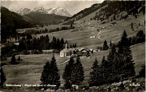 Balderschwang, m. Säntis u. Altmann -530102
