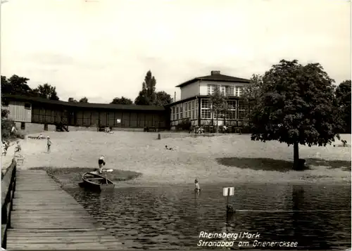 Rheinsberg (Mark), Strandbad am Grienericksee -530916