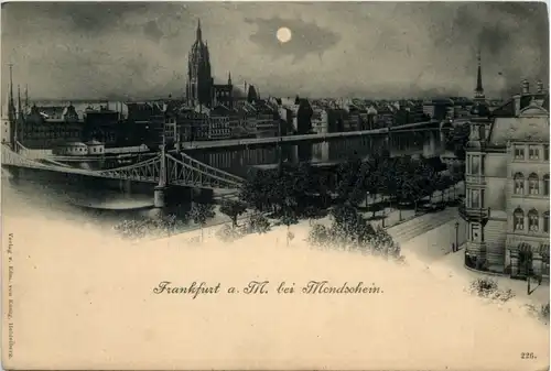 Frankfurt bei Mondschein -638816