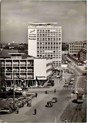 Reutlingen, Parkhotel mit Hochhaus -529600