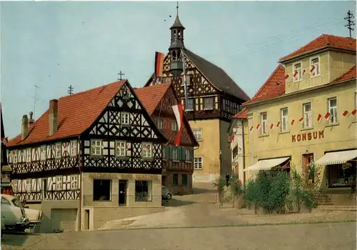 Burgkunstadt Oberfranken, Marktplatz -529532