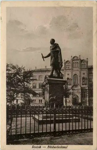 Rostock - Blücherdenkmal -638728