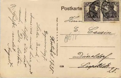 Rostock - Blücherdenkmal -638728