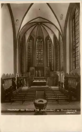Brandenburg (Havel), Hochchor des Domes 12. JH -530282