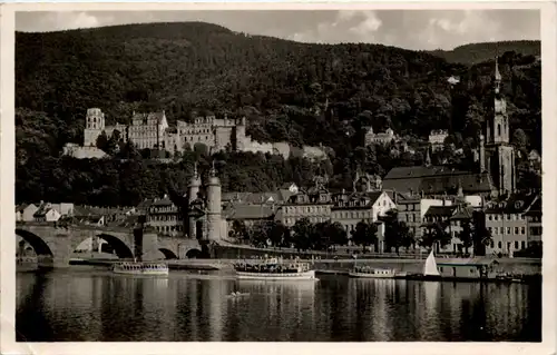 Heidelberg, Partie am Neckar -529572