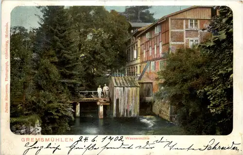 Gremsmühlen - Wassermühle -603430